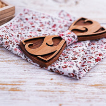 Charger l'image dans la galerie, Pack noeud papillon en bois Chaplin (6 couleurs disponibles)