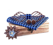 Charger l'image dans la galerie, Pack noeud papillon en bois La Feuille (6 couleurs disponibles)