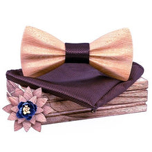 Charger l'image dans la galerie, Pack noeud papillon en bois 3D Wood (18 couleurs disponibles)