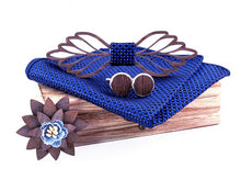 Charger l'image dans la galerie, Pack noeud papillon en bois La Feuille (6 couleurs disponibles)