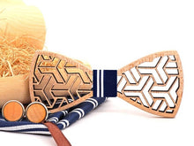 Charger l'image dans la galerie, Pack noeud papillon en bois Eolien (6 couleurs disponibles)