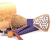 Charger l'image dans la galerie, Pack noeud papillon en bois Eolien (6 couleurs disponibles)