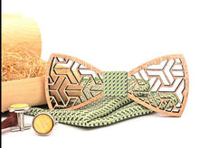 Charger l'image dans la galerie, Pack noeud papillon en bois Eolien (6 couleurs disponibles)