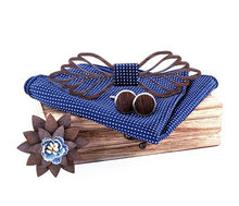 Charger l'image dans la galerie, Pack noeud papillon en bois La Feuille (6 couleurs disponibles)