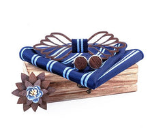 Charger l'image dans la galerie, Pack noeud papillon en bois La Feuille (6 couleurs disponibles)