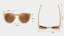 Charger l'image dans la galerie, Lunettes de soleil en bois Classic Clear (5 couleurs disponibles)