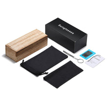 Charger l'image dans la galerie, Lunettes de soleil en bois Classic Clear (5 couleurs disponibles)