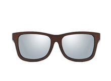 Charger l'image dans la galerie, Lunettes de soleil en Bois Tahiti Argent