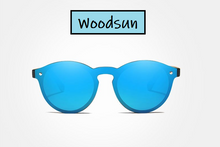 Charger l'image dans la galerie, Lunettes de soleil en bois Woodsun bleu