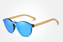 Charger l'image dans la galerie, Lunettes de soleil en bois Woodsun bleu