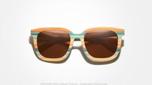 Charger l'image dans la galerie, Lunettes de soleil en bois Woody (6 couleurs disponibles)