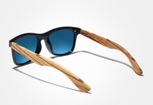 Charger l'image dans la galerie, Lunettes de soleil en bois Zébré naturel (5 couleurs disponibles)
