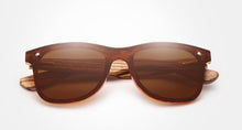 Charger l'image dans la galerie, Lunettes de soleil en bois Zébré naturel (5 couleurs disponibles)