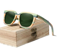 Charger l'image dans la galerie, Lunettes de soleil en bois Woody (6 couleurs disponibles)