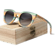 Charger l'image dans la galerie, Lunettes de Soleil en bois Porticcio (7 couleurs disponibles)