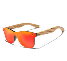 Charger l'image dans la galerie, Lunettes de soleil en bois Zébré naturel (5 couleurs disponibles)