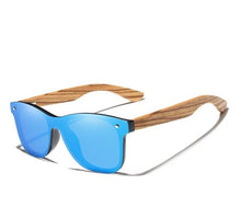 Charger l'image dans la galerie, Lunettes de soleil en bois Zébré naturel (5 couleurs disponibles)