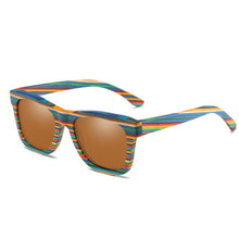 Charger l'image dans la galerie, Lunettes de soleil en bois Pride (4 couleurs disponibles)