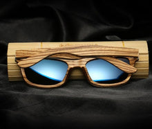 Charger l'image dans la galerie, Lunettes de soleil en bois Safari Vert