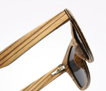 Charger l'image dans la galerie, Lunettes de soleil en bois Safari Vert