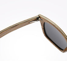 Charger l'image dans la galerie, Lunettes de soleil en bois Safari Marron