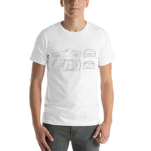 Charger l'image dans la galerie, T-shirt Croquis Z4