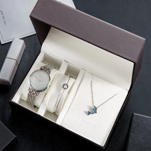 Charger l'image dans la galerie, Coffret Cadeau Preziosa – Montre, Bracelet et Collier (3 couleurs disponibles)
