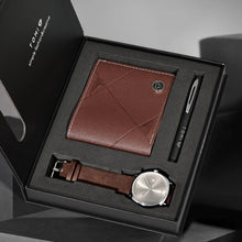 Charger l'image dans la galerie, Coffret Homme Héritage - Montre, Portefeuille &amp; Stylo (2 Variantes)
