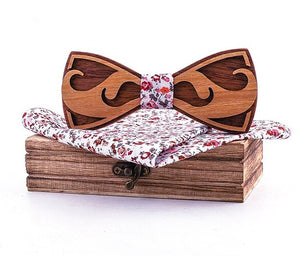 Pack noeud papillon en bois Chaplin (6 couleurs disponibles)