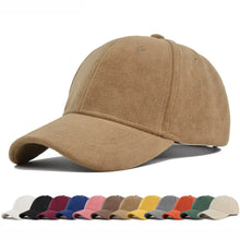 Charger l&#39;image dans la galerie, Casquette Daim Vintage (11 couleurs disponibles)
