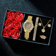 Charger l'image dans la galerie, Coffret Amore – Montre, Bracelet et Parure de bijoux
