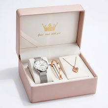 Charger l'image dans la galerie, Coffret Eleganza – Montre, Bracelet et Collier (5 couleurs disponibles)
