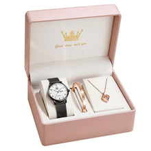 Charger l'image dans la galerie, Coffret Eleganza – Montre, Bracelet et Collier (5 couleurs disponibles)
