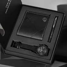 Charger l'image dans la galerie, Coffret Homme Héritage - Montre, Portefeuille &amp; Stylo (2 Variantes)
