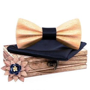 Pack noeud papillon en bois 3D Wood (18 couleurs disponibles)